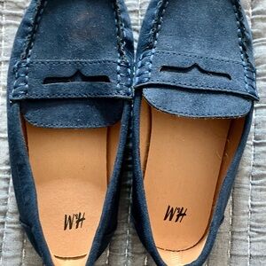 H&M Toddler’s Deep Blue Suede Loafers